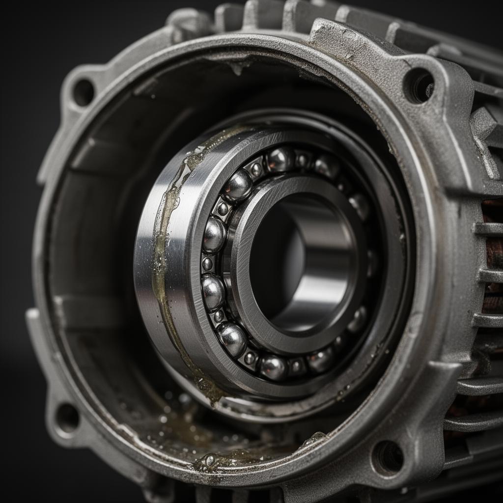 Ispezione AR del cuscinetto SKF 6206-2RS dentro il motore